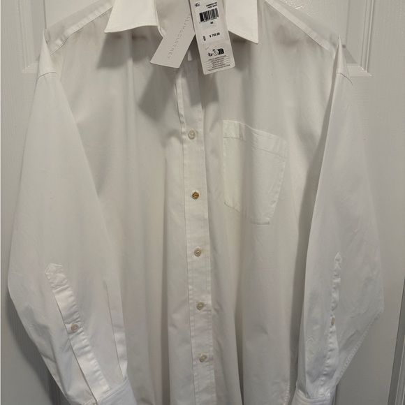 Stella McCartney Oversize Cotton Button-Up Shirt  6US/40IT - Picture 2 of 6
